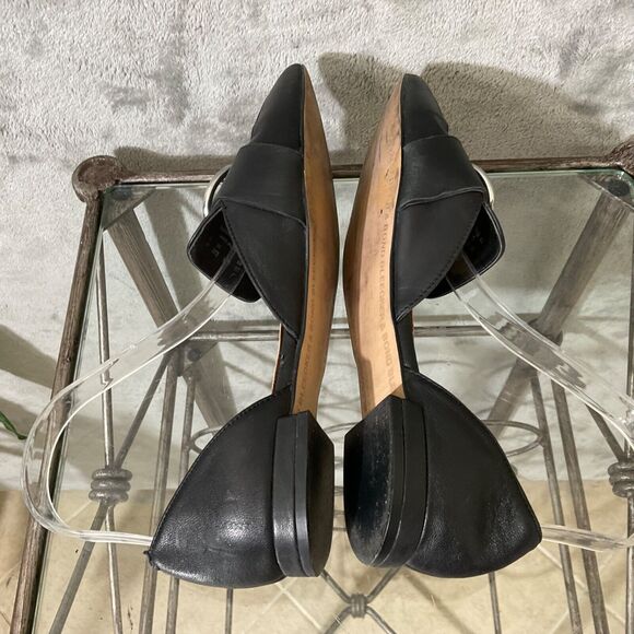 Bleeker & Bond shoes Women’s size 6 Career office Black Pointed Toe Flats - Picture 5 of 12